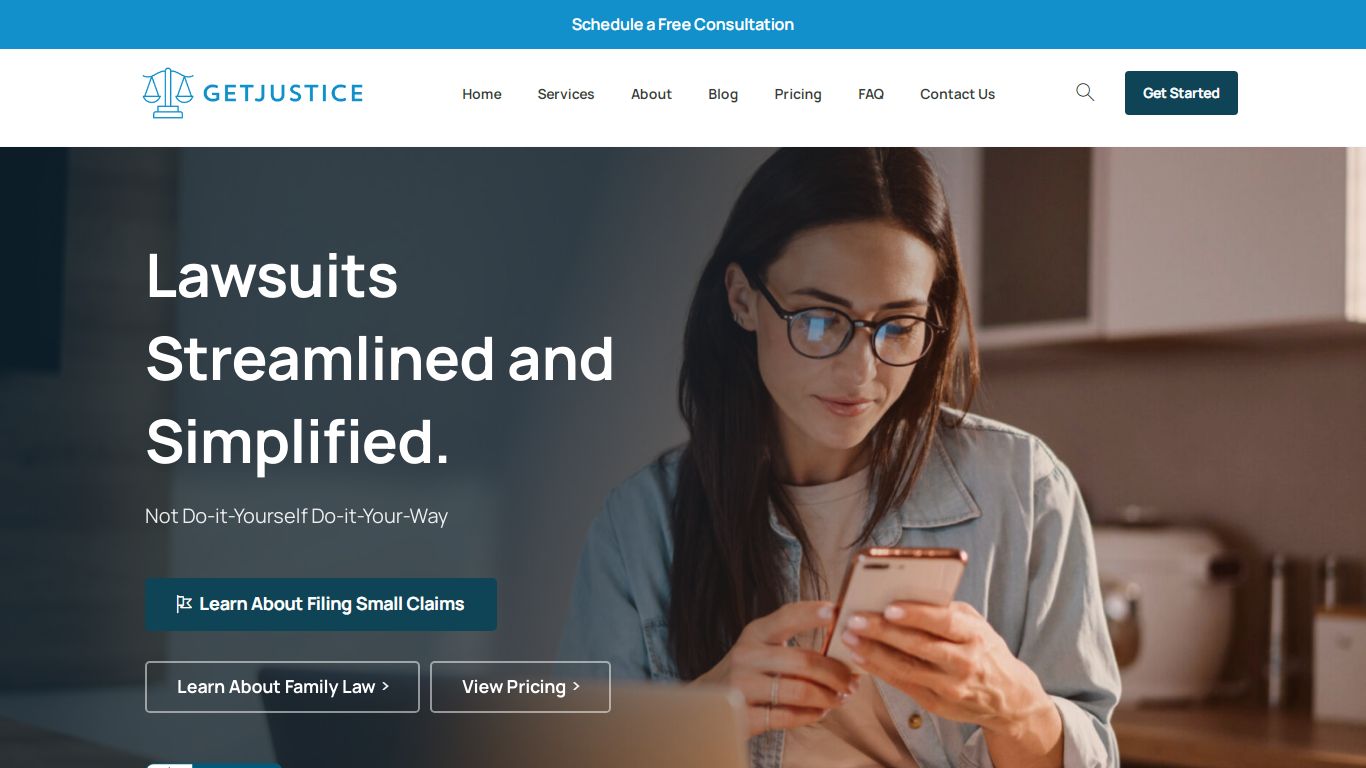 GetJustice – Lawsuits Simplified